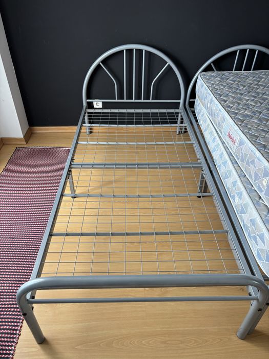 Conjunto cama solteiro + colchão