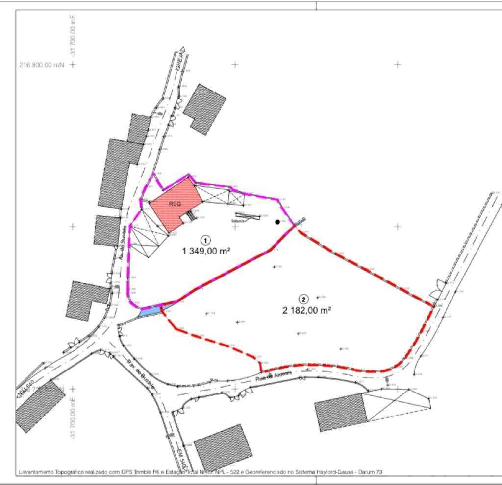 Terreno Construção 2182 m² - Parada de Gatim/Vila Verde