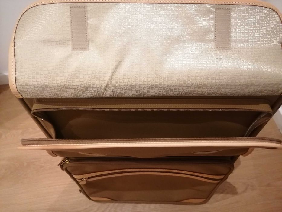 Mala de viagem Marca Lancel em pele