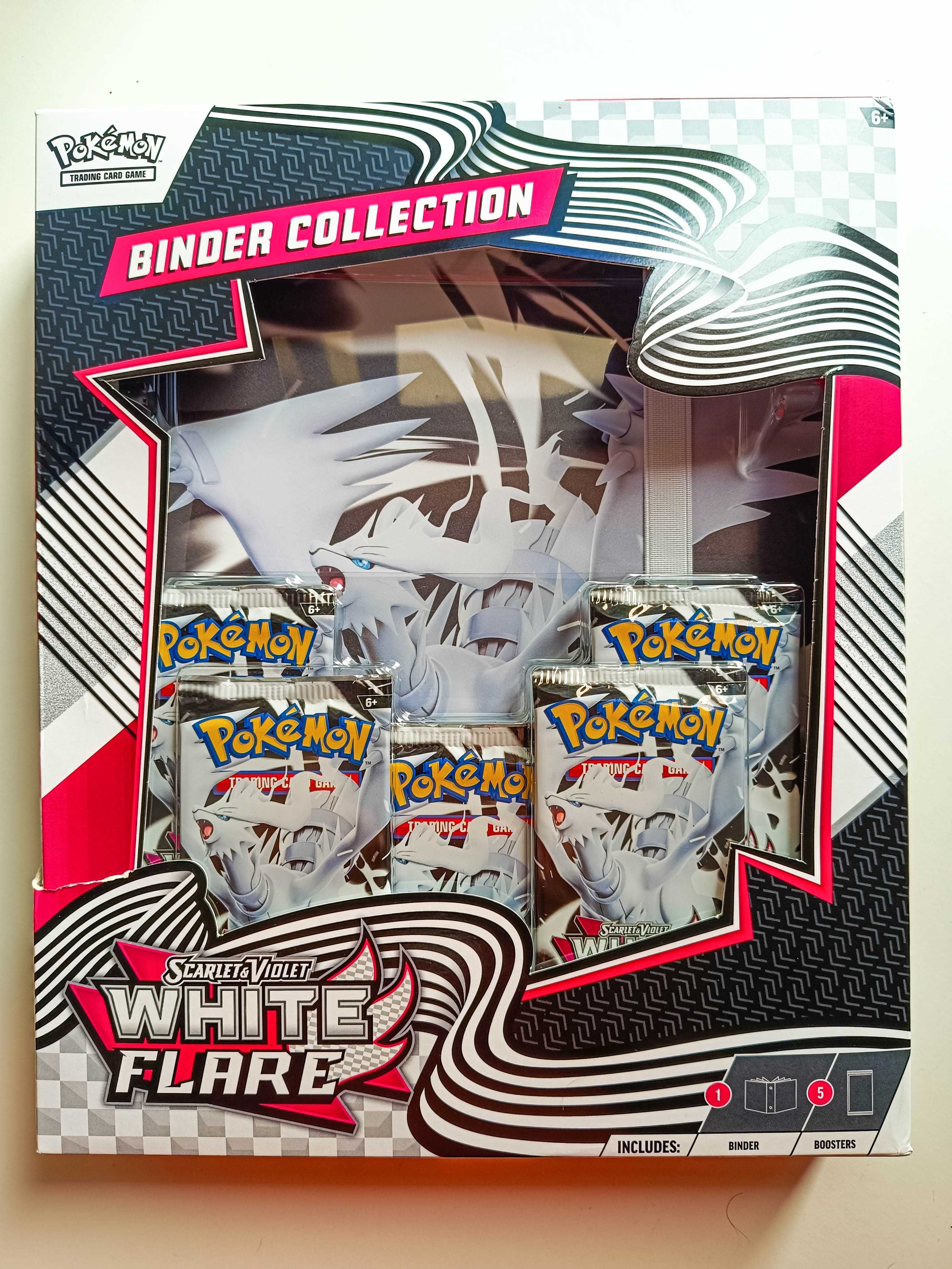 White Flare Binder Collection