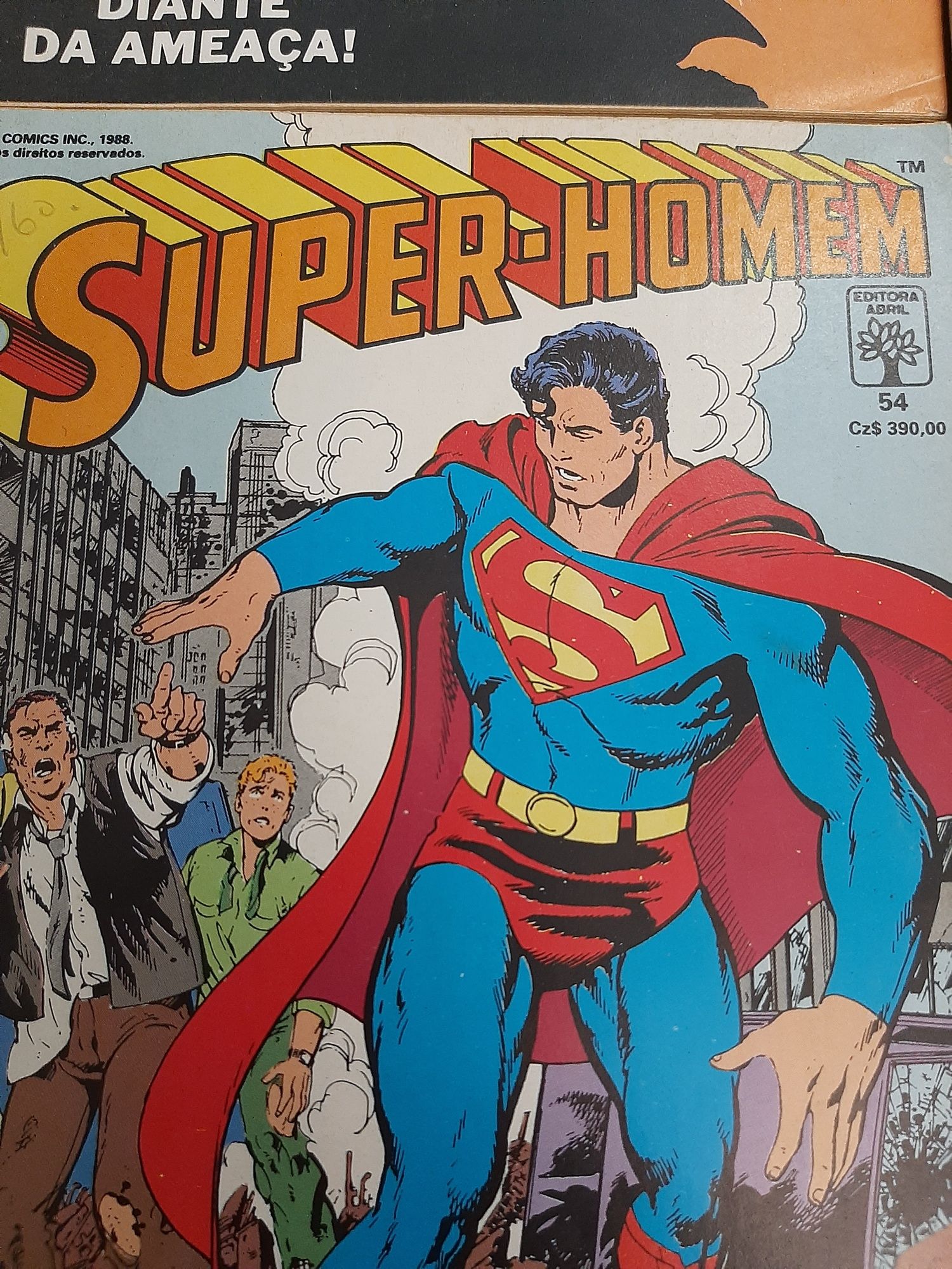 BD banda desenhada livros Super-homem anos 80