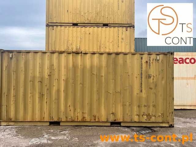 Kontener morski magazynowy budowlany 20 DV używany – TS-CONT
