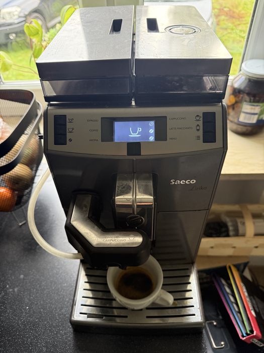 Saeco Lirika ekspres do kawy, spieniacz do mleka