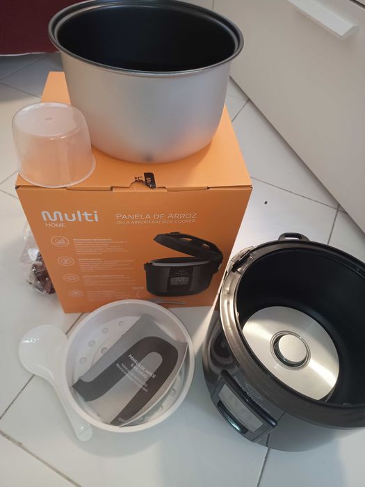 Panela de arroz, legumes, frango, peixe, carne, campismo cozinha lazer