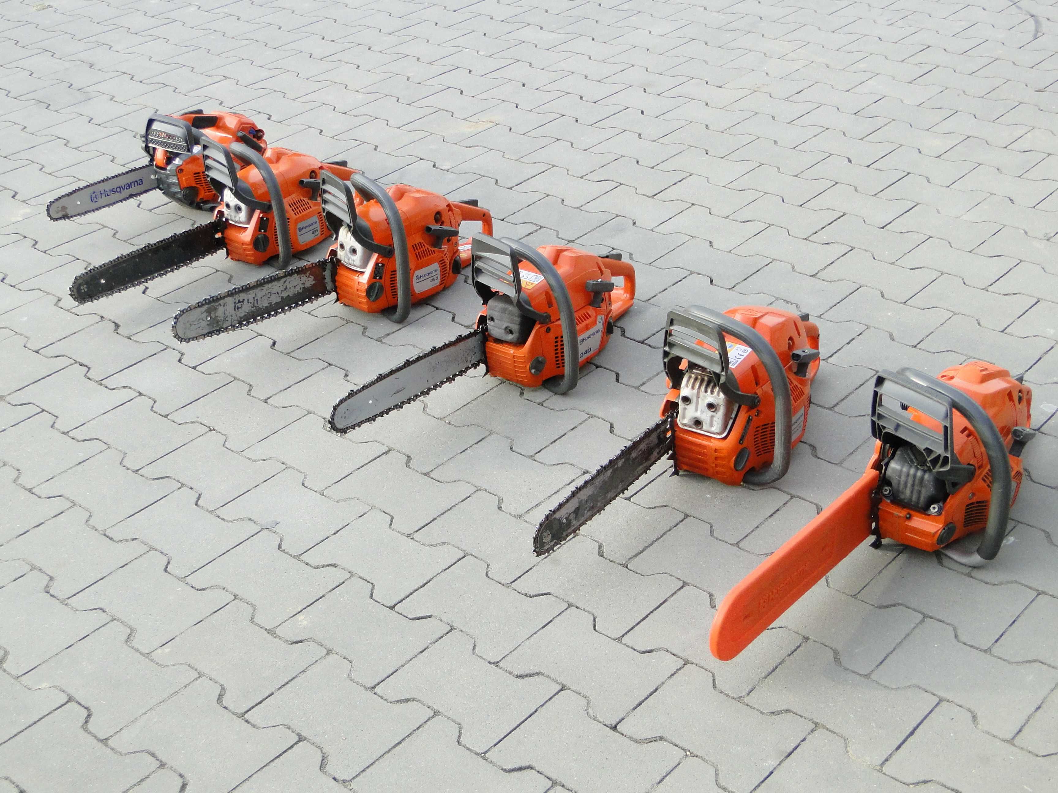 Piła spalinowa Pilarka HUSQVARNA 340, 435 450, 555 STIHL MS Germany