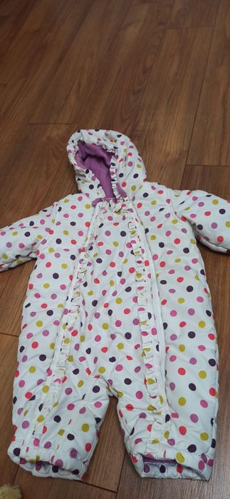 Kombinezon zimowy dziewczynka 6-9 miesięcy
