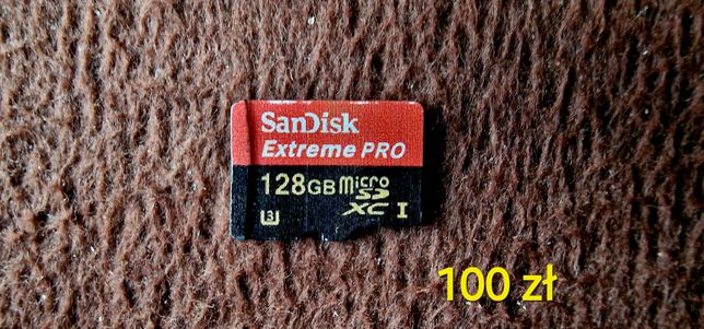 Karta microSD SanDisk Extrem Pro 128gb