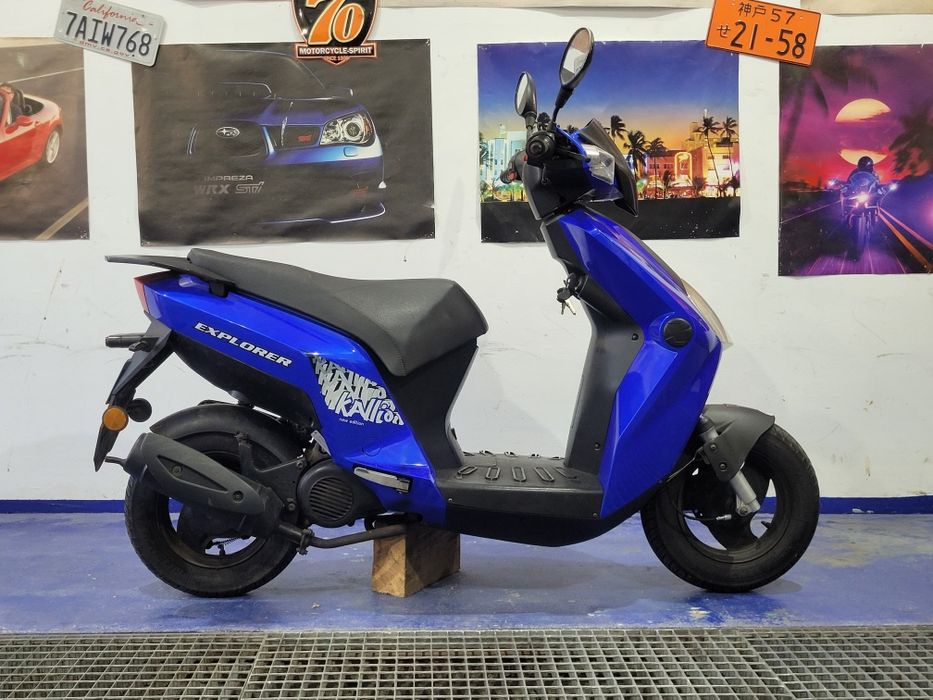 Zadbany Skuter 2T 2011 PO REMONCIE KALLIO Explorer Zarejestrowany w PL