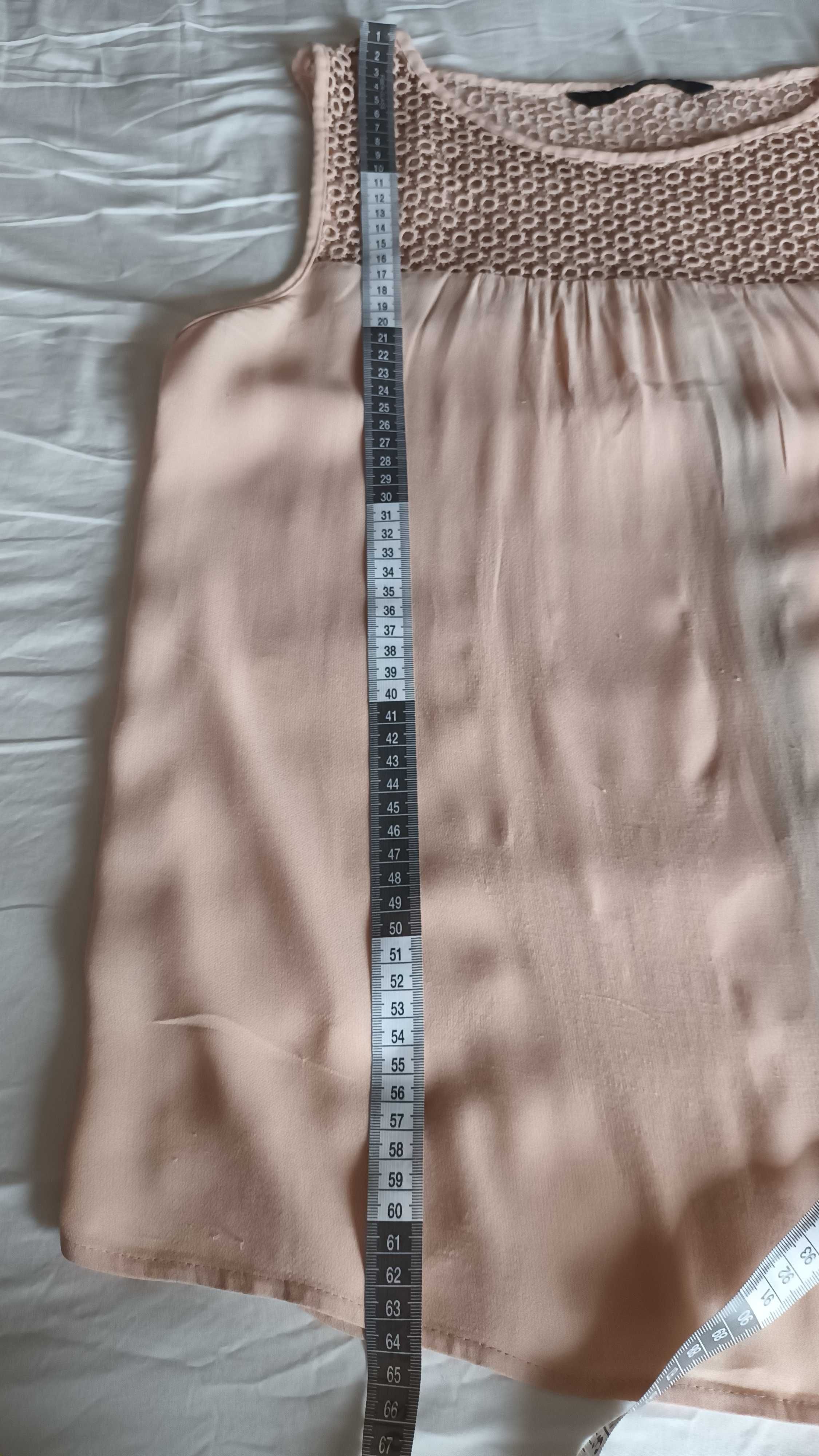 Blusa da Zara com renda