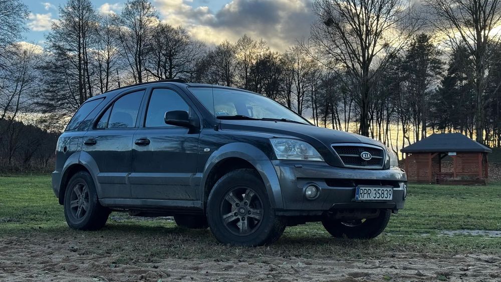 Kia Sorento Kia Sorento 4x4 2005 automat, benzyna+gaz, 3.5 L V6 195 KM, hak CB rad