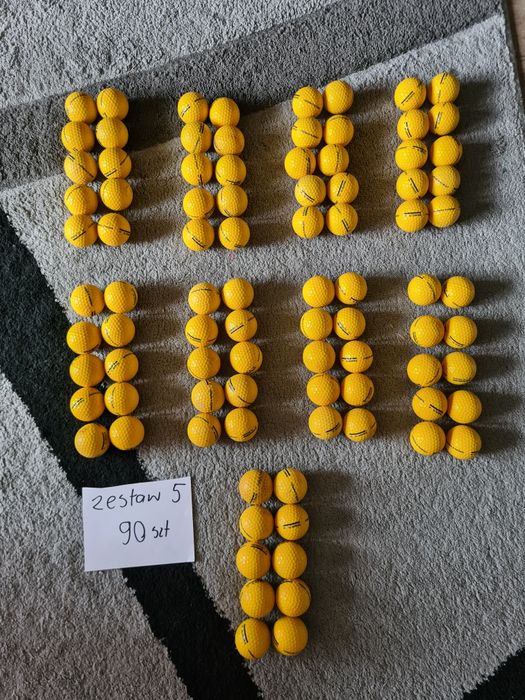 Zestaw piłeczek 90 szt do gry w golfa golf zestaw 5