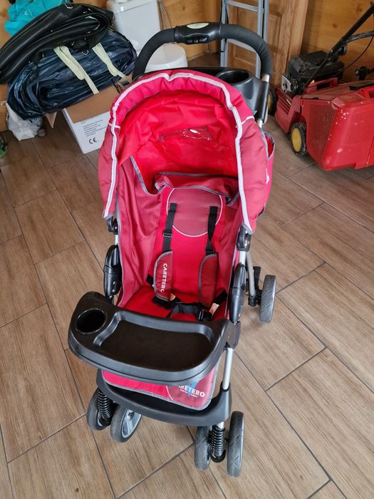 Wózek spacerowy Caretero – wygodny, lekki, w dobrym stanie