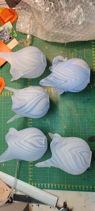 Włoskie abażury do żyrandoli