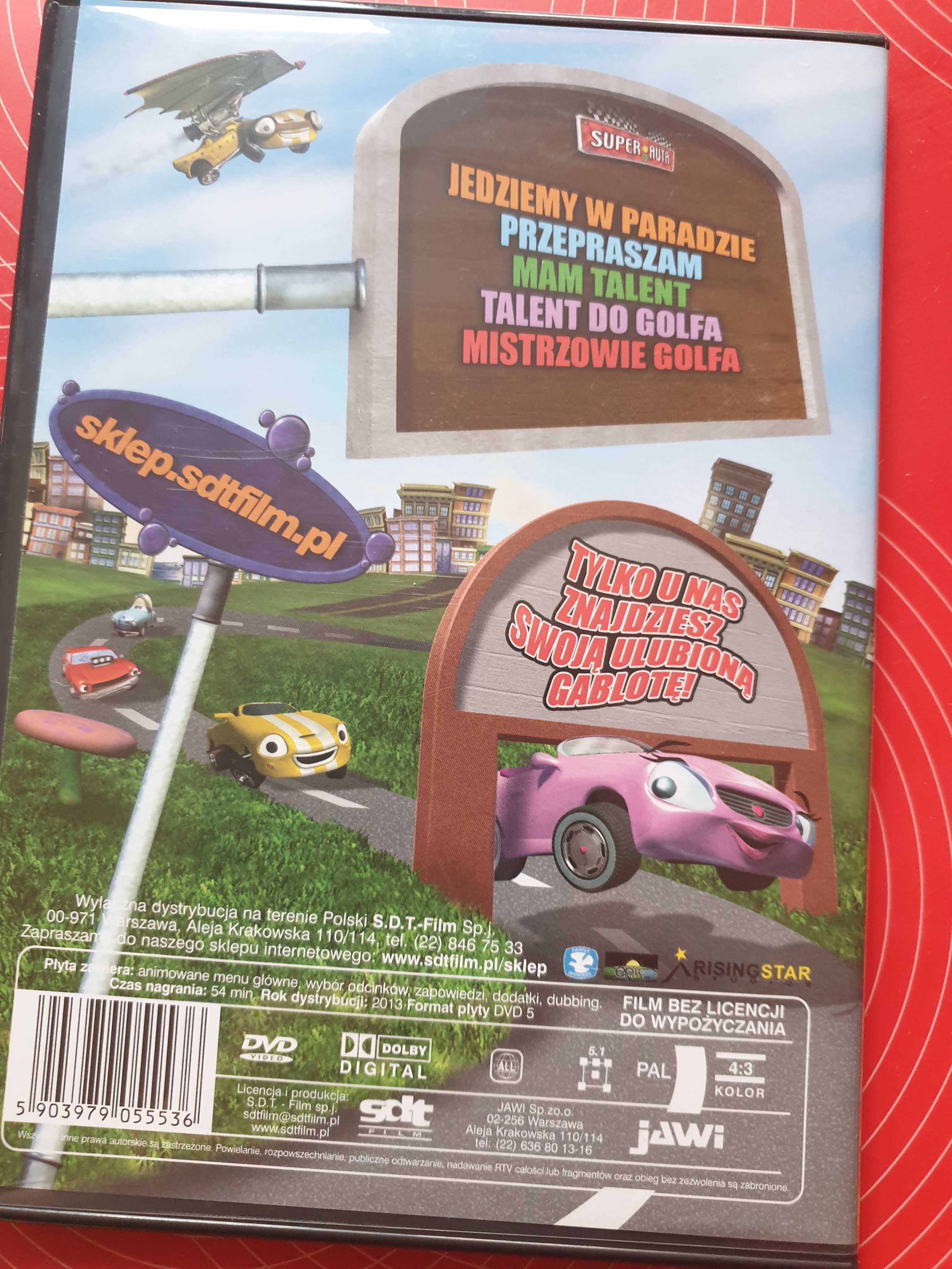 Płyta DVD Super Auta