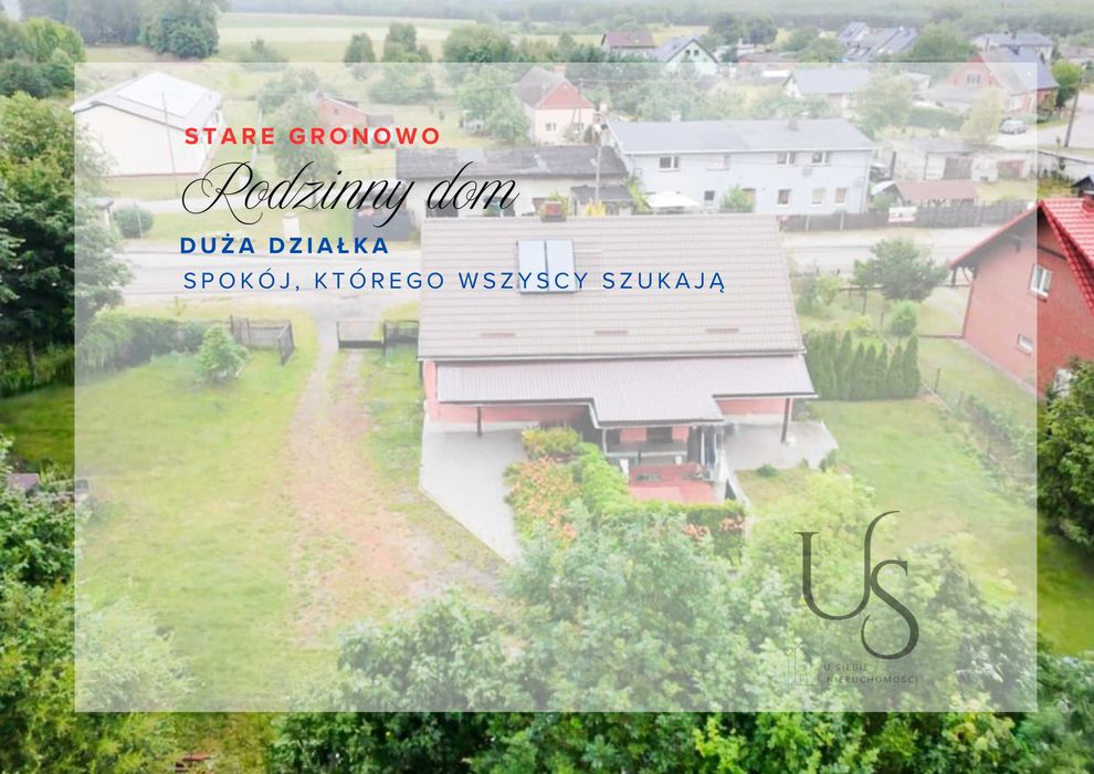 Rodzinny DOM na dużej działce 1 Ha - Spokój i harmonia na co dzień