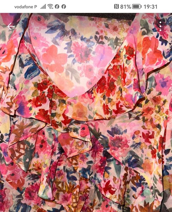 Blusa da Zara colorida
