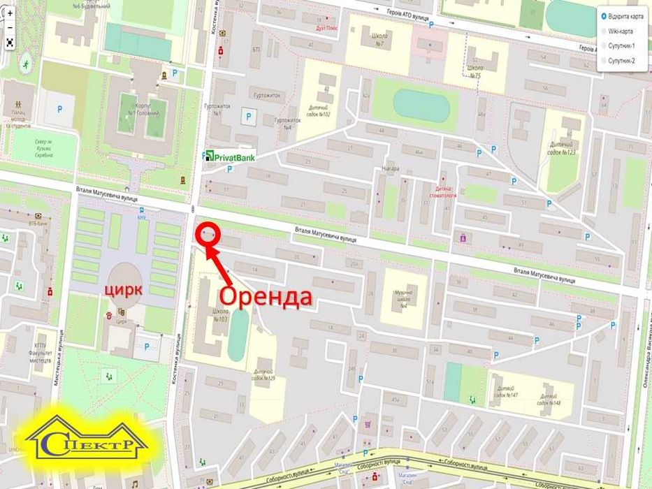 магазин на перехресті червона лінія Віталія  Матусевича 88кв.м.
