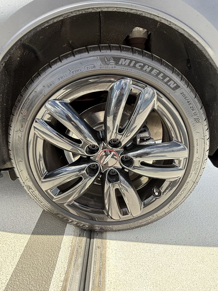 Koła MINI  JCW F56 F57 F55 Styling JCW Track Spoke, opony Michelin PS4