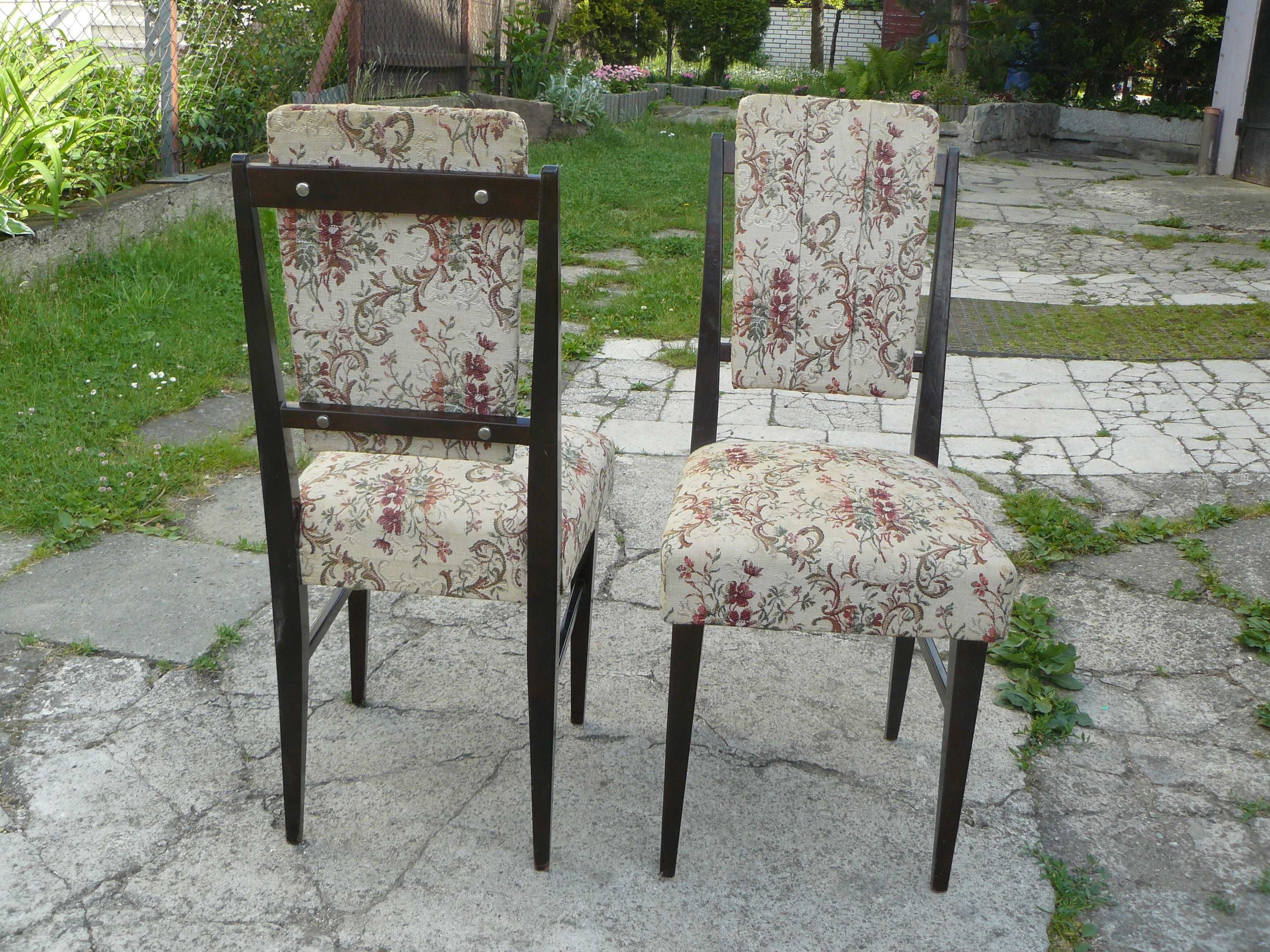 Stary stól + 6 krzeseł - do wstawienia