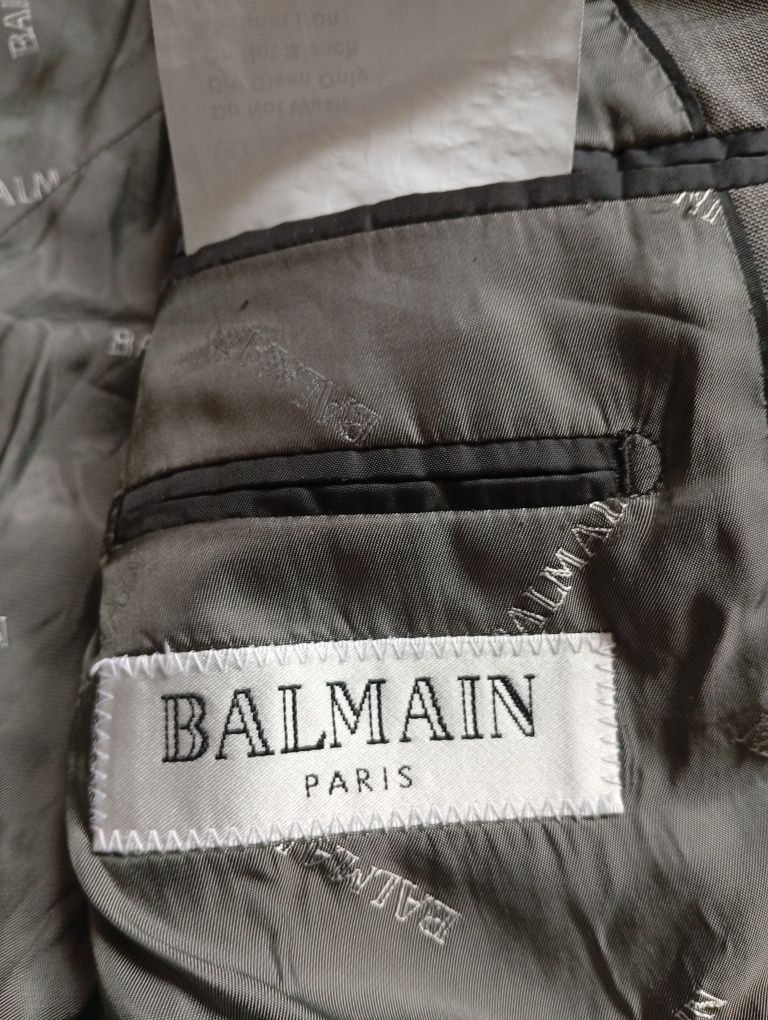 Balmain oryginalne slim wiosenne lekkie slim marynarki jak nowe