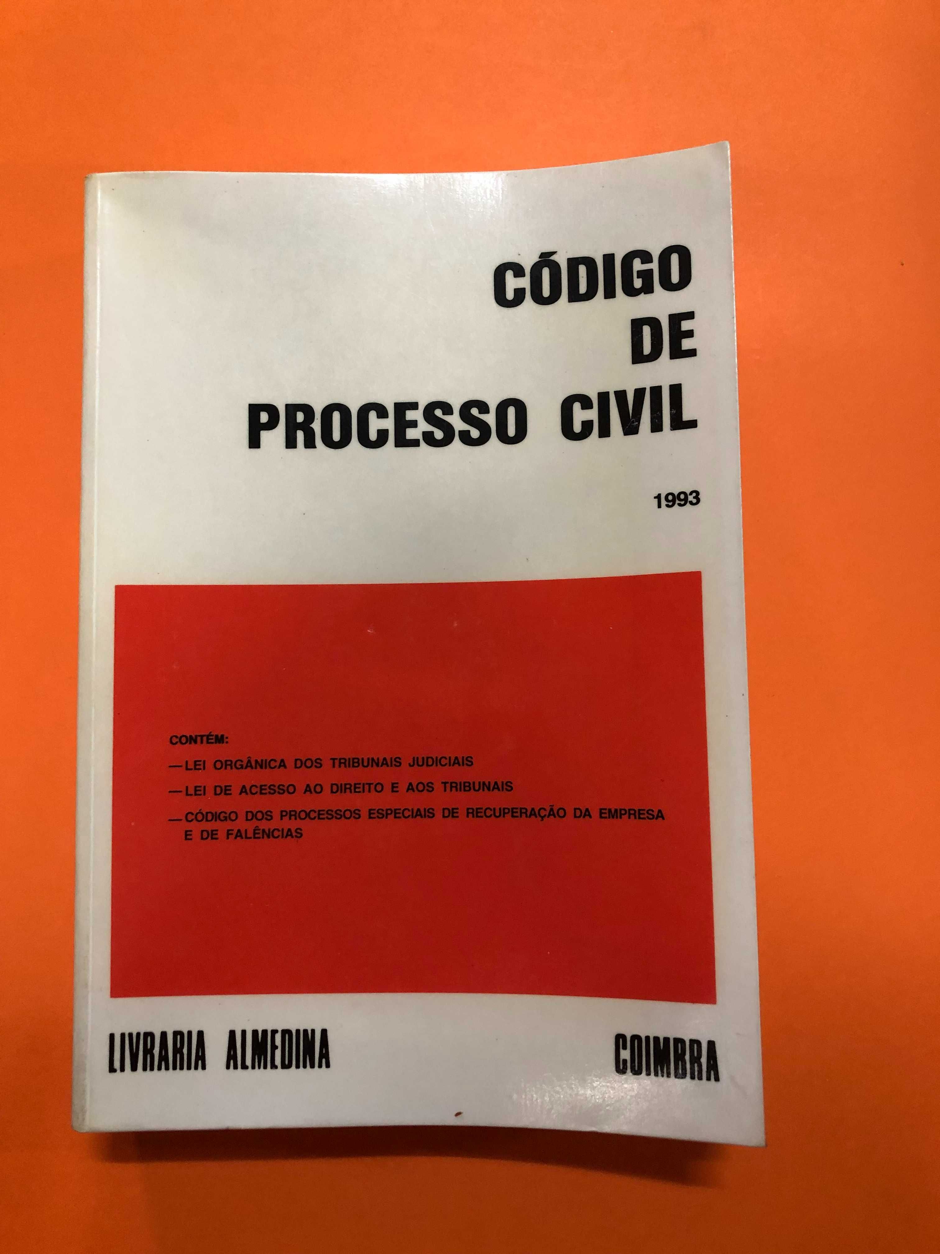 Código de processo civil 1993 - Almedina