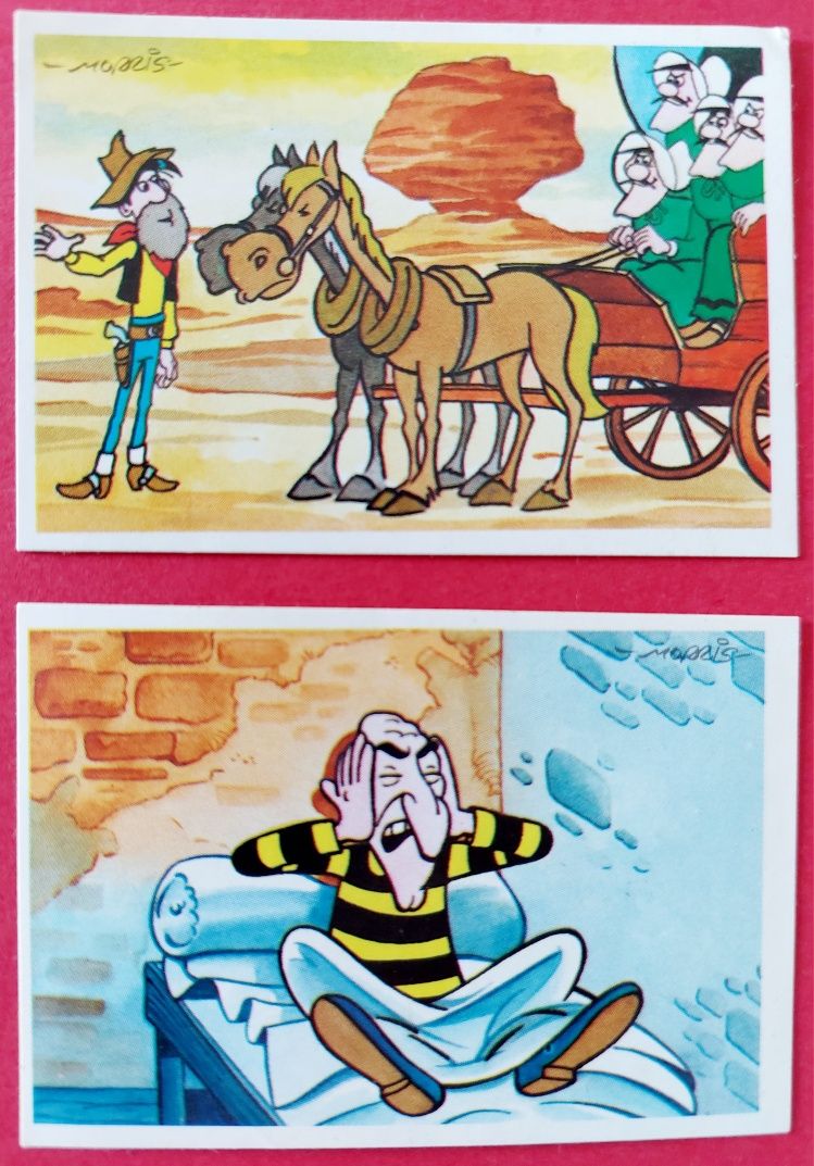 Cromos Lucky Luke