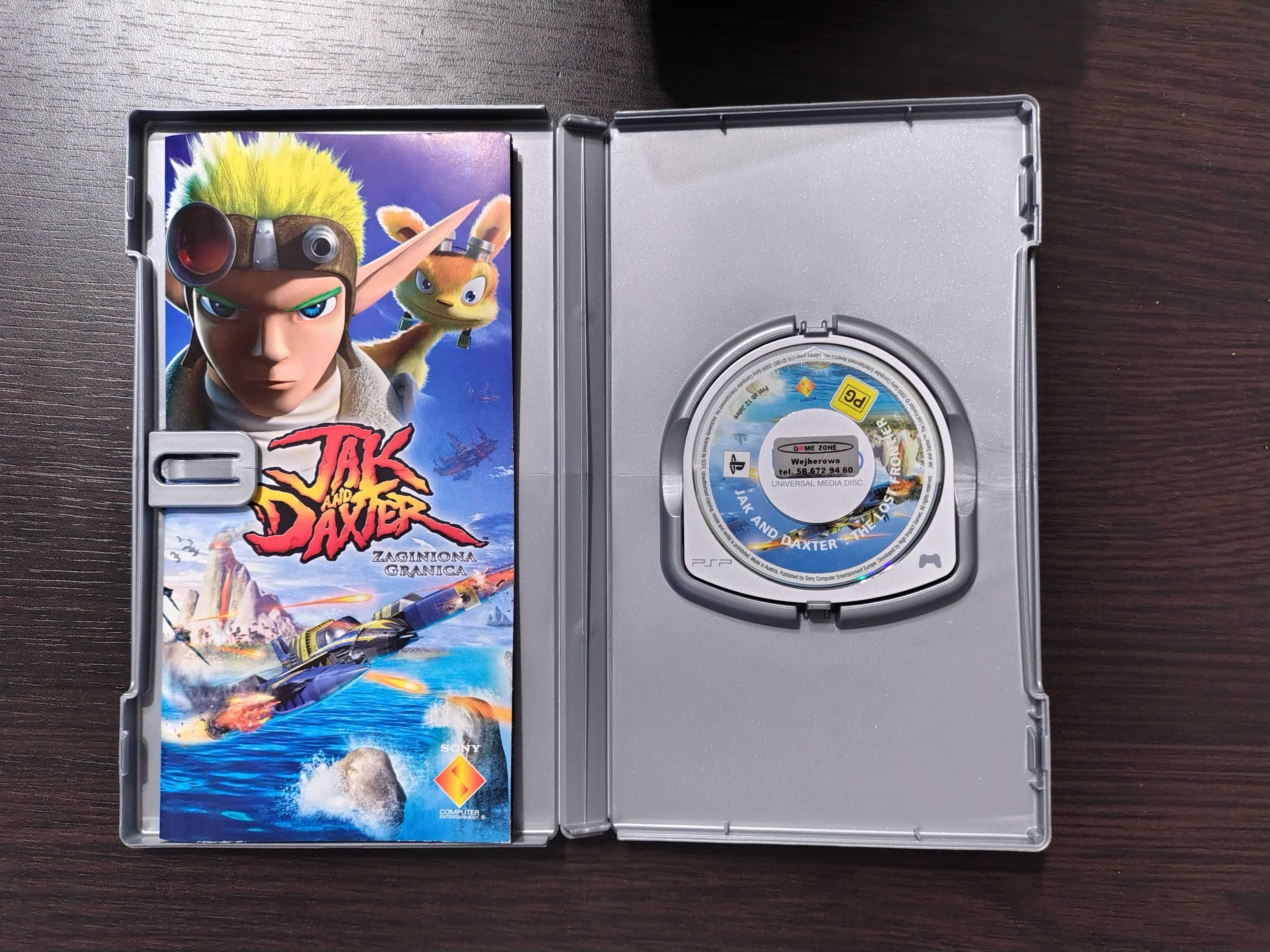 Jak and Daxter Zaginiona Granica Sony PSP