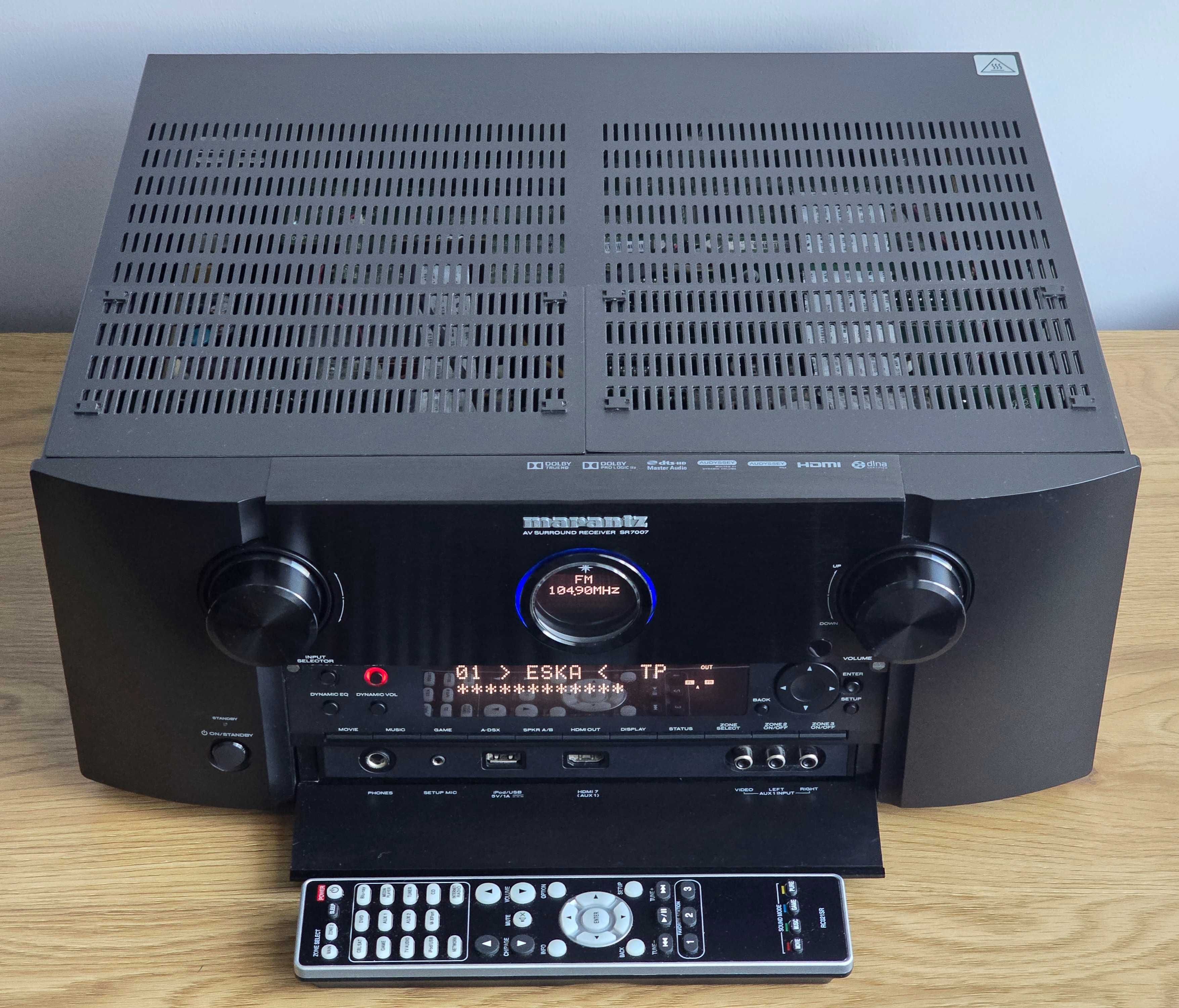 Marantz SR7007 Amplituner sieciowy 7.2 Airplay HDMI ARC USB FLAC
