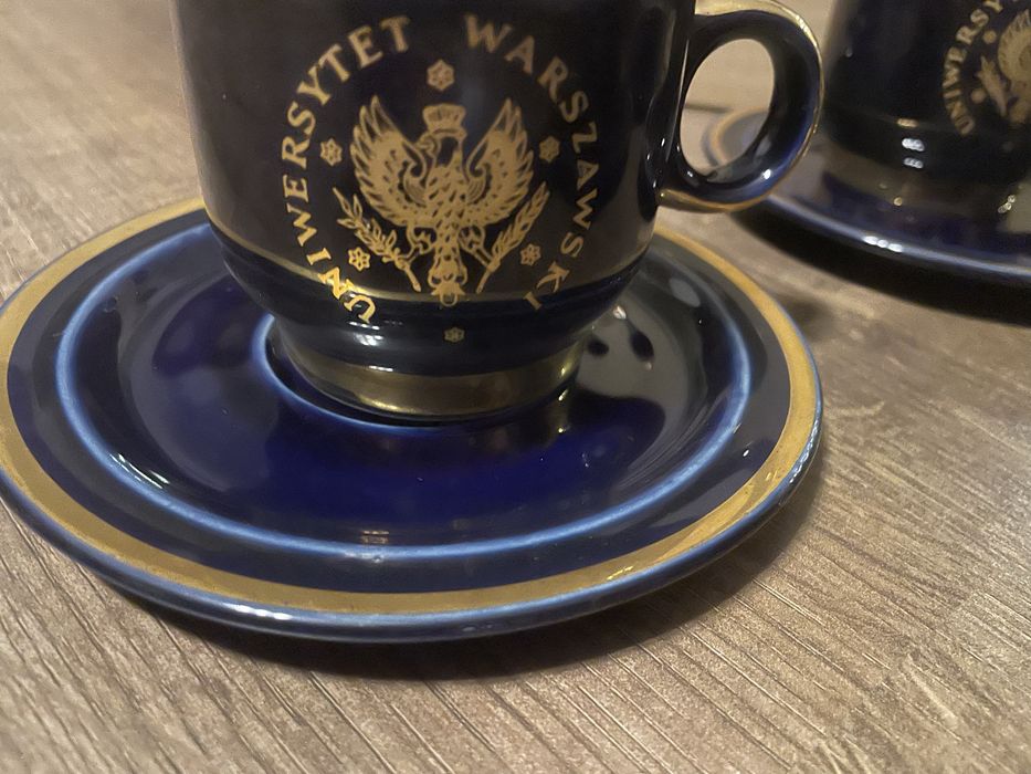 Serwis do kawy porcelanowy