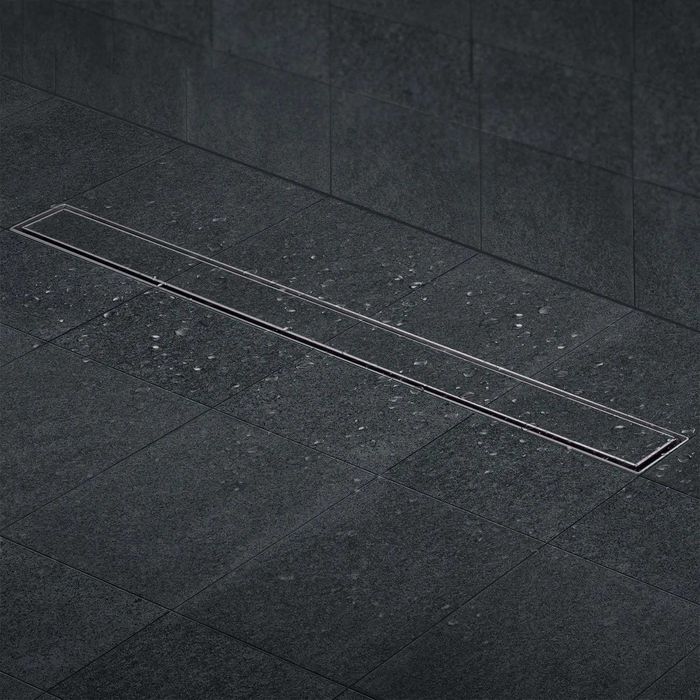 ODPŁYW LINIOWY NISKI Pod Płytkę Komplet Zestaw 70 cm 52 mm