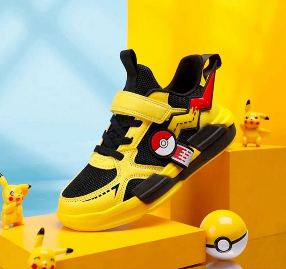 Buty dziecięce adidasy pokemon pikachu sportowe