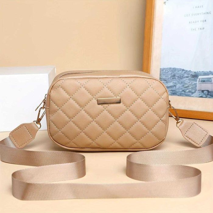 Зручна сумка з довгим ремішком в зеленому м'ятному червоному кольорі