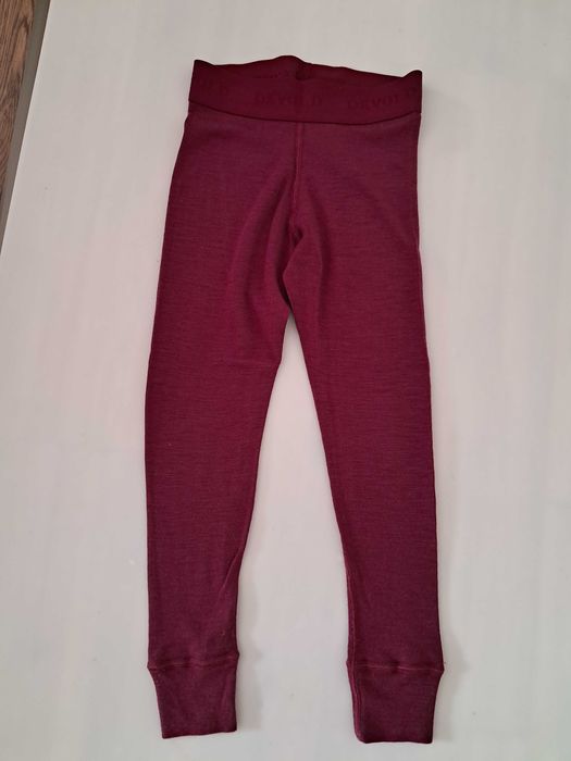 Koszulka legginsy wełniane Devold, piżamka, 100% merino wool r. 104