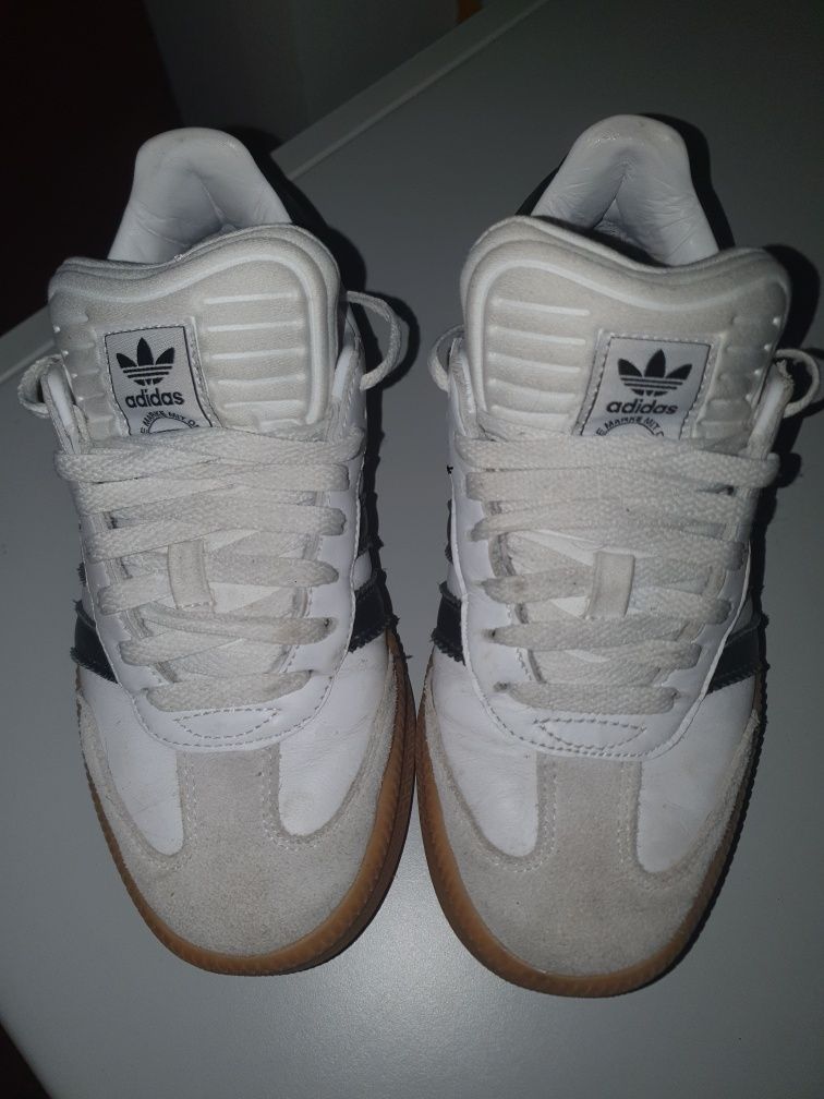 Adidas originais samba em branco