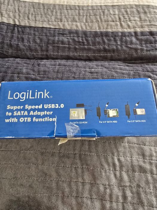 Adapter Super-Speed USB 3.0 na SATA z funkcją OTB