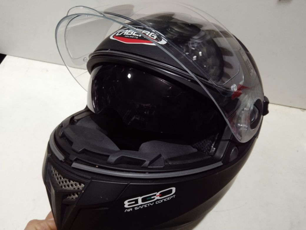 Kask motocyklowy CABERG EGO rozmiar S jak nowy