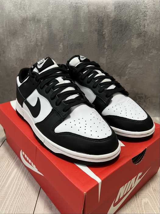 Оригінал! Кросівки Nike Dunk Low “Panda” | Кроссовки Найк 43
