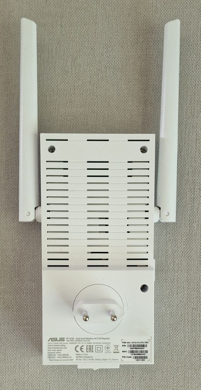 ASUS RP-AC66 wzmacniacz wifi, access point, repeater