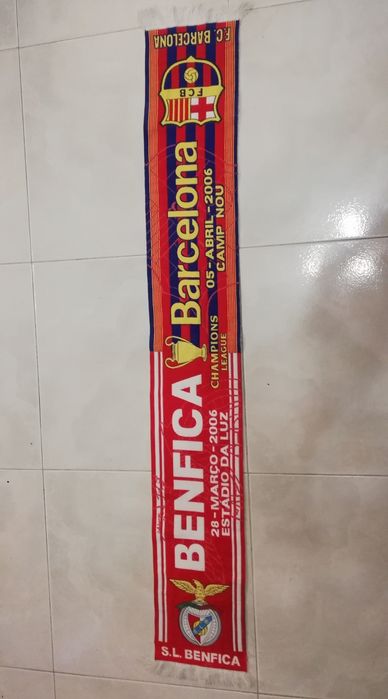 Cachecol Benfica -Barcelona