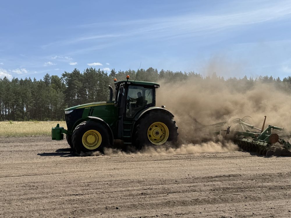 John deere 7280r z Niemiec Video jak 7930 albo 7830