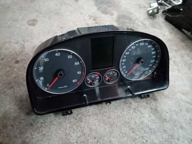 Licznik prędkościomierz zegary VW Touran I 1T0 1.4 TSI Duży FIS 874