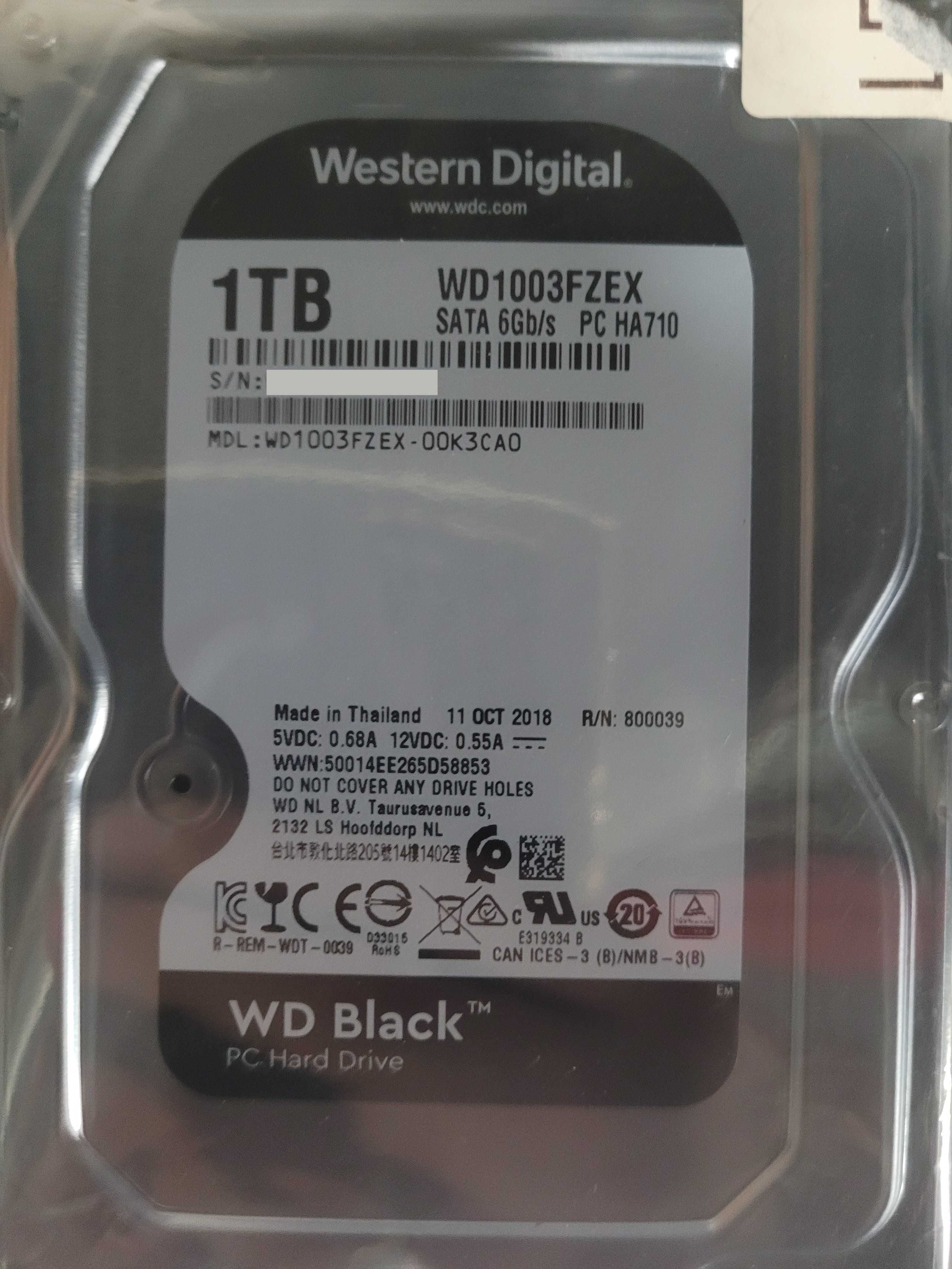 HDD WD Black 1TB