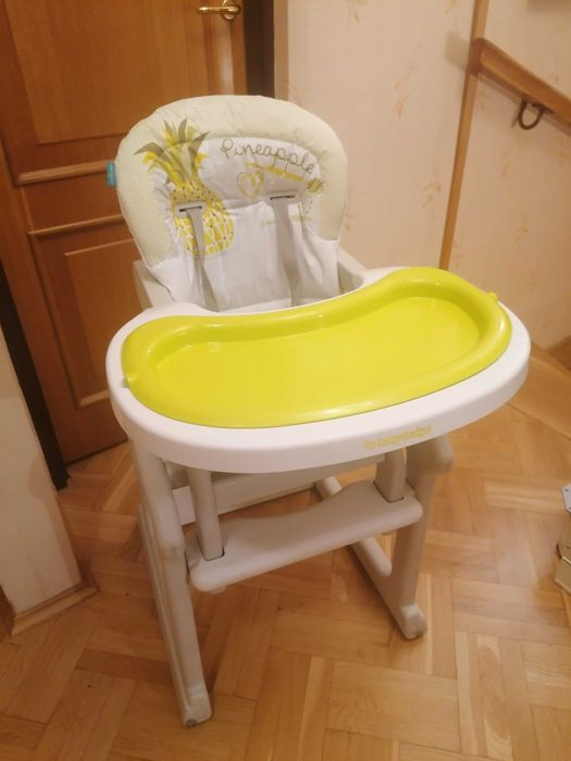 2 w 1_Krzesełko do karmienia/stoliczek z krzesełkiem_Candy Baby Design