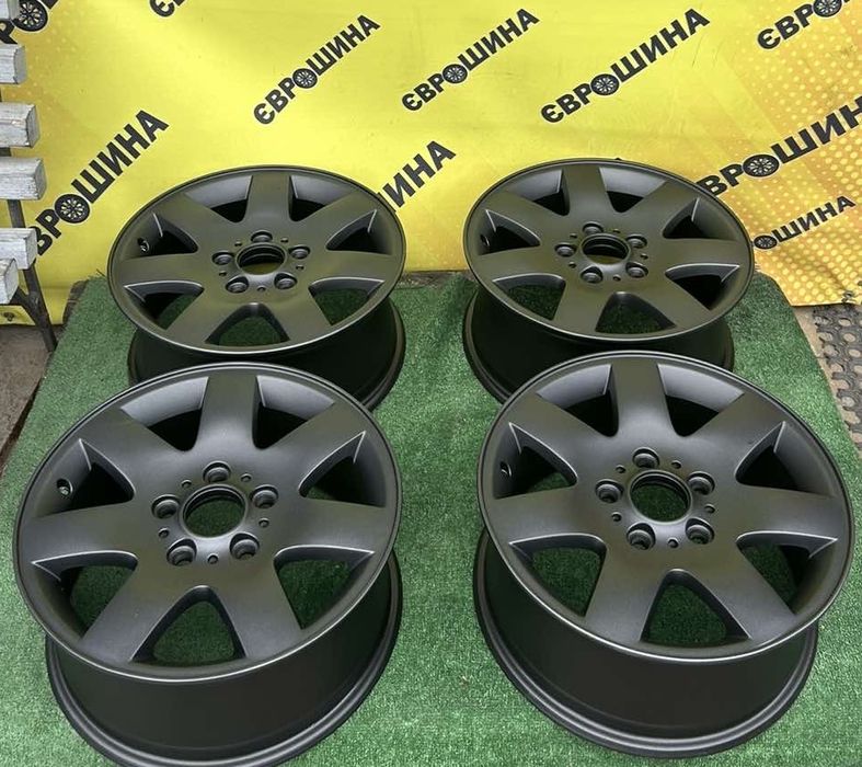 Диски 5:120r16 оригінал склад б/у комплект титани BMW Volkswagen