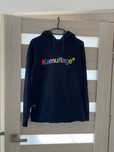 Bluza Kamuflage XXS XS S czarna napis logo damska blogerska