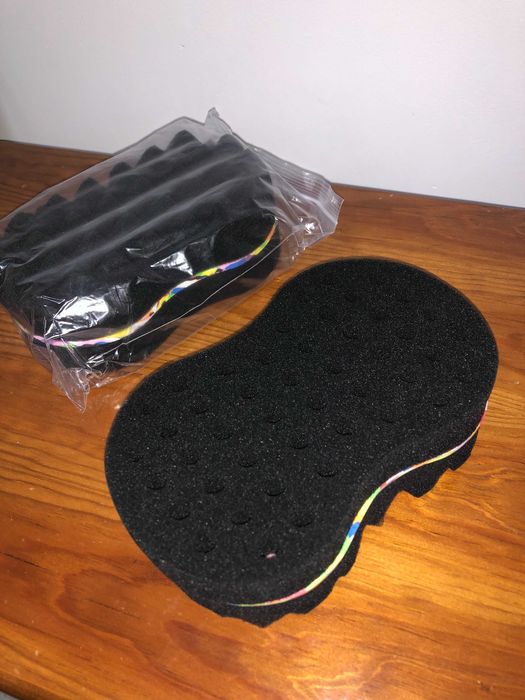 Esponja p/ encaracolar ou enrolar cabelo