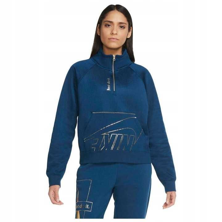 Nike Icon bluza damska zamek granatowa sportowa  S