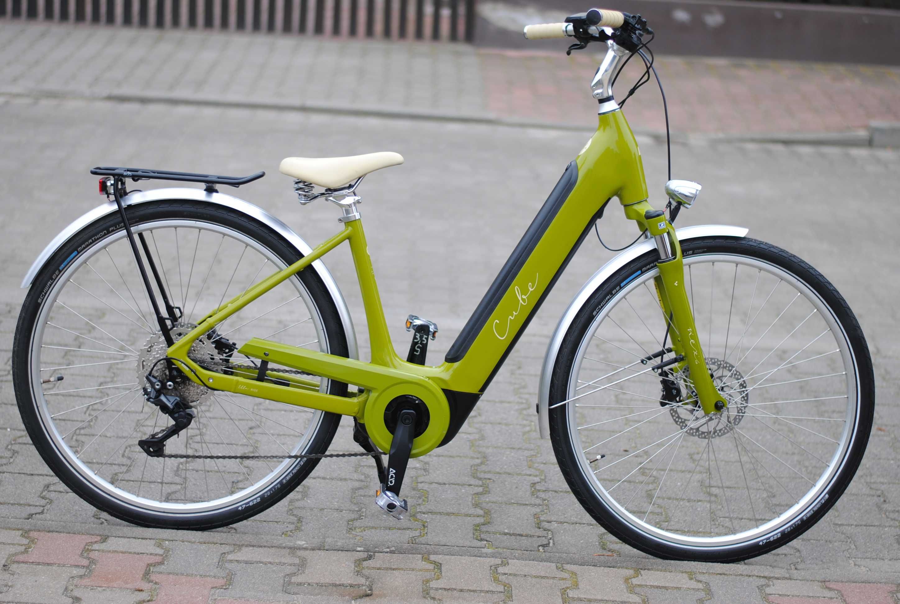 Trekkingowy rower elektryczny Cube Ella Ride Hybrid 500, bosch, deore