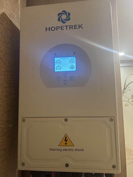Deye SUN-6K-SG03LP1-EU та є батареї додатково на 5 кВт