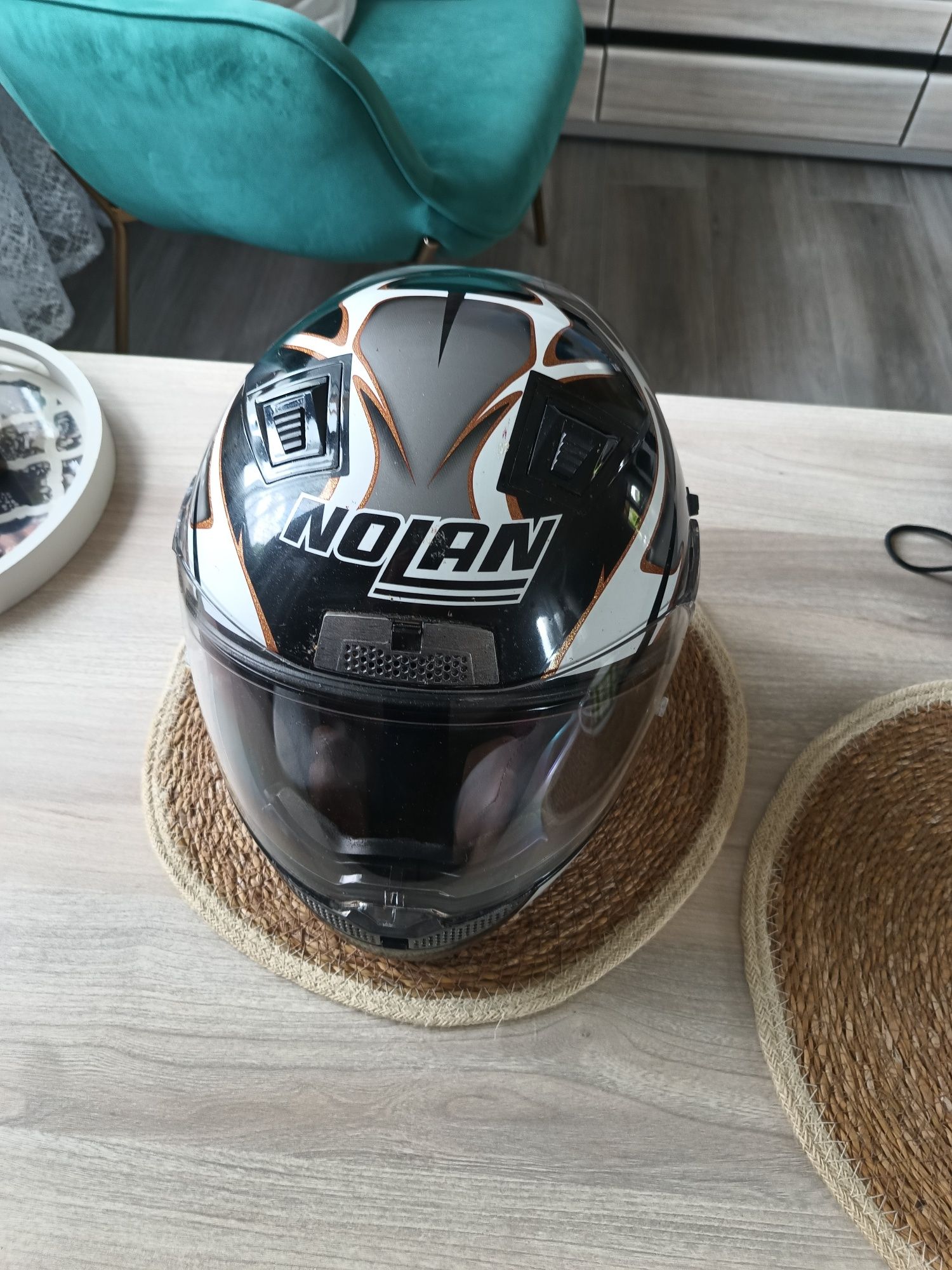 Kask nolan wyjątkowe malowanie